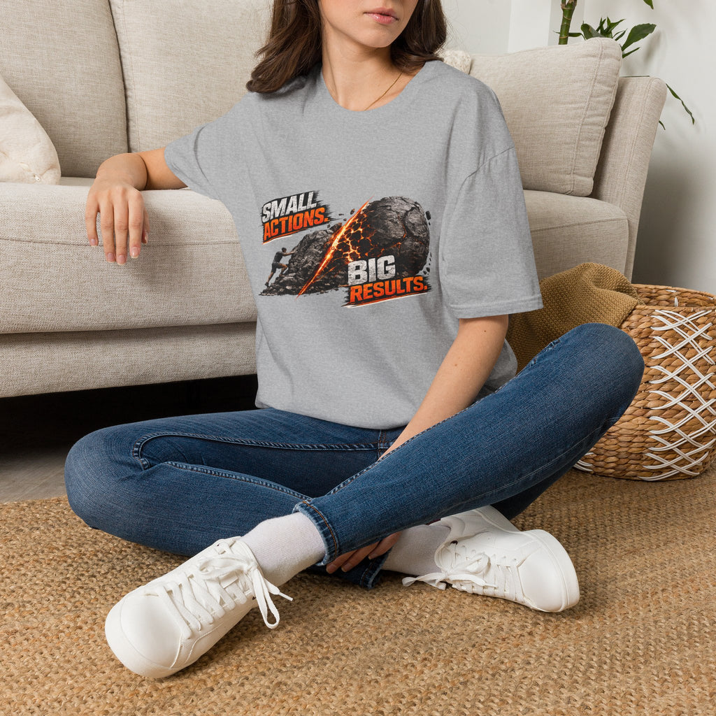 Small Actions Big Results Unisex Softstyle T-Shirt