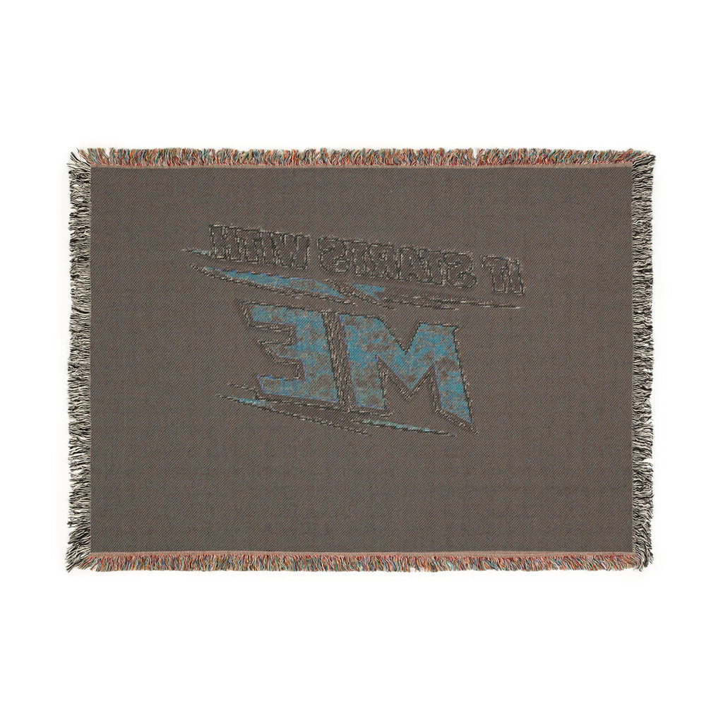 It Starts WIth Me Woven Blanket