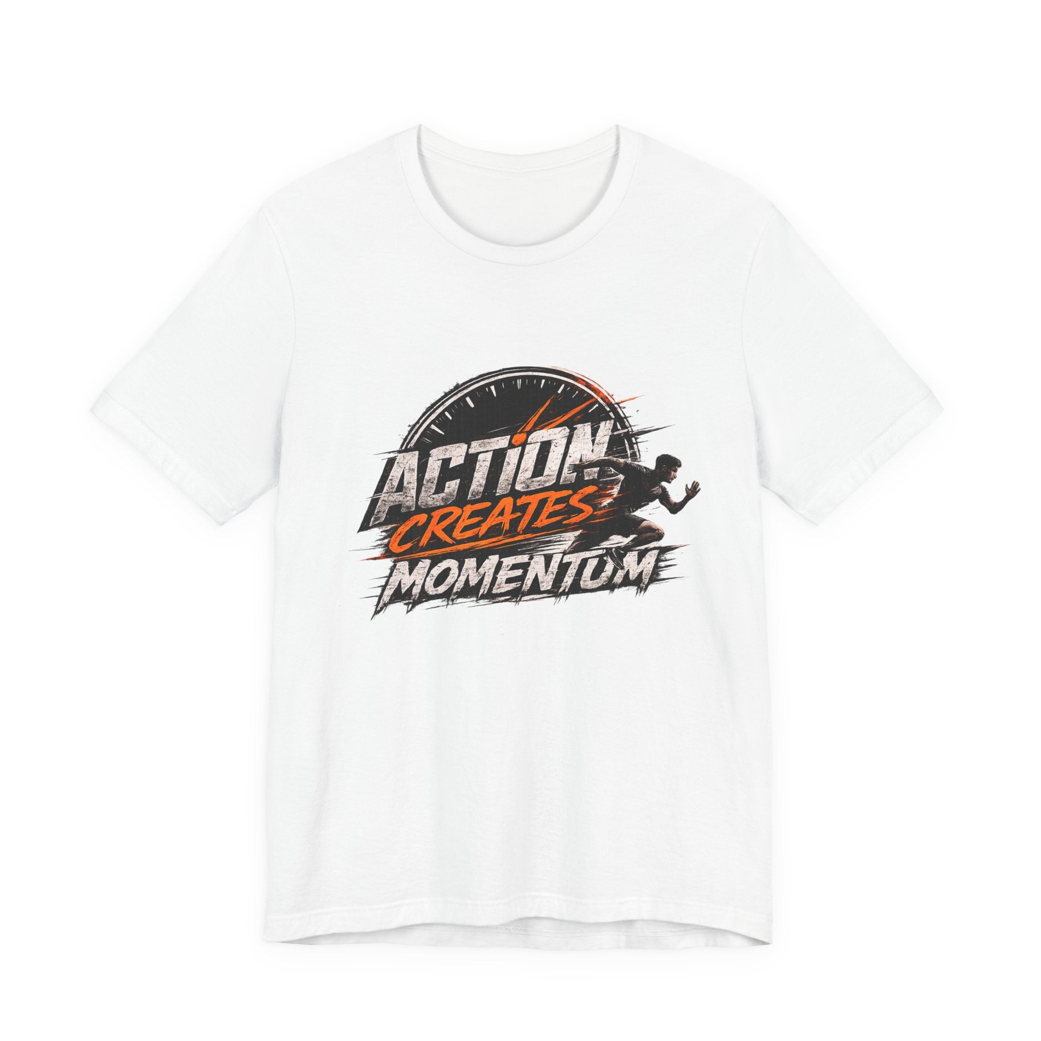 Action Creates Momemtum Unisex Jersey Short Sleeve Tee