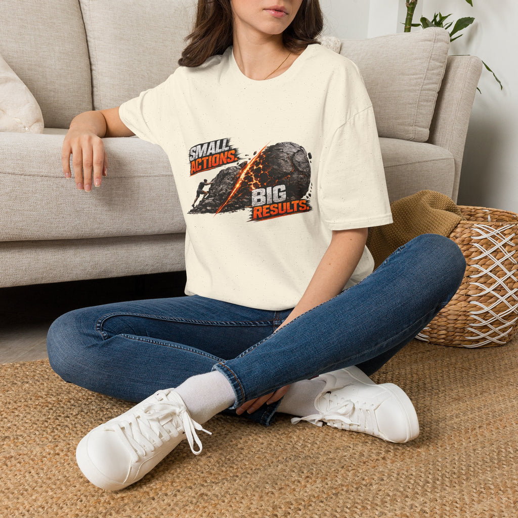 Small Actions Big Results Unisex Softstyle T-Shirt