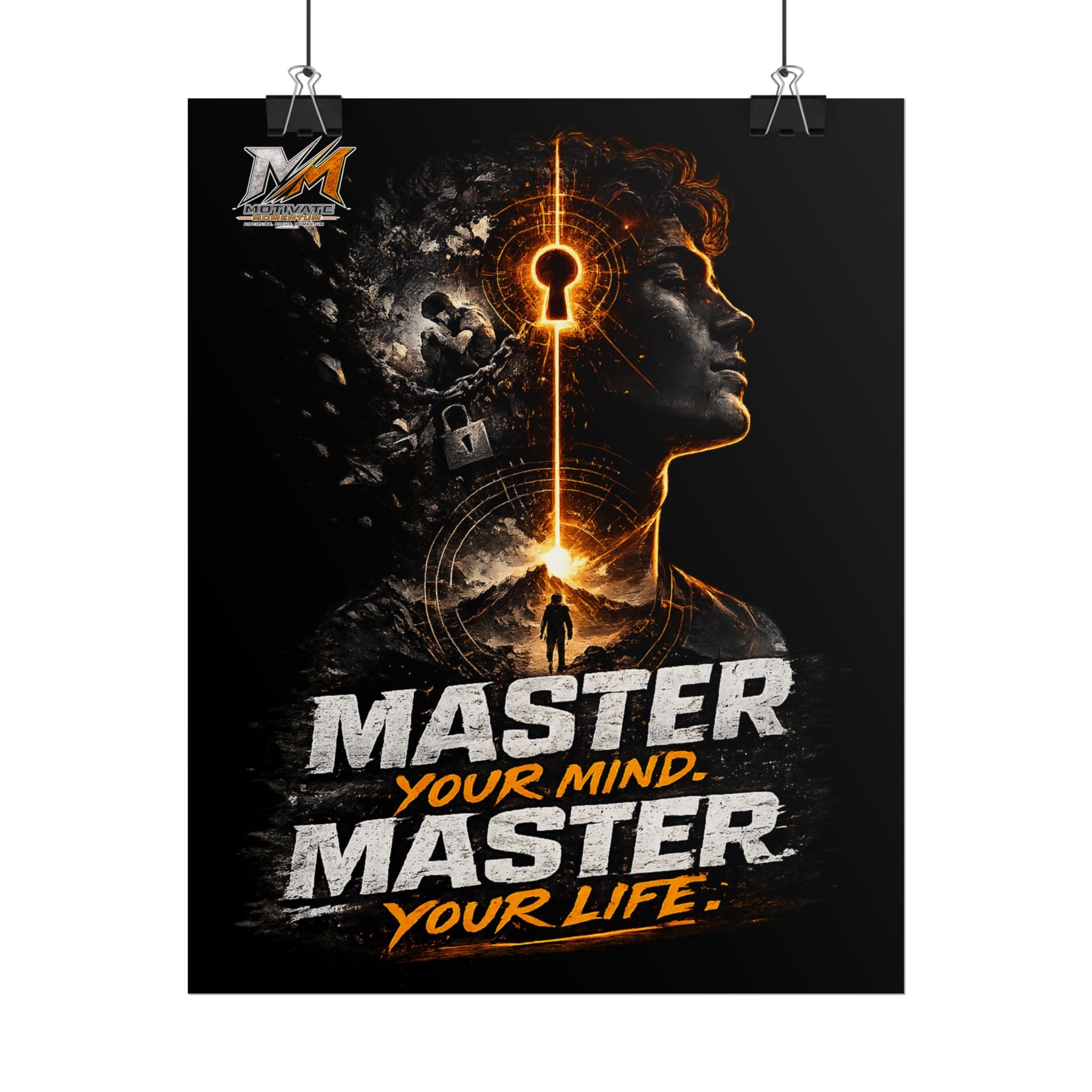Master Your Mind Rolled Posters