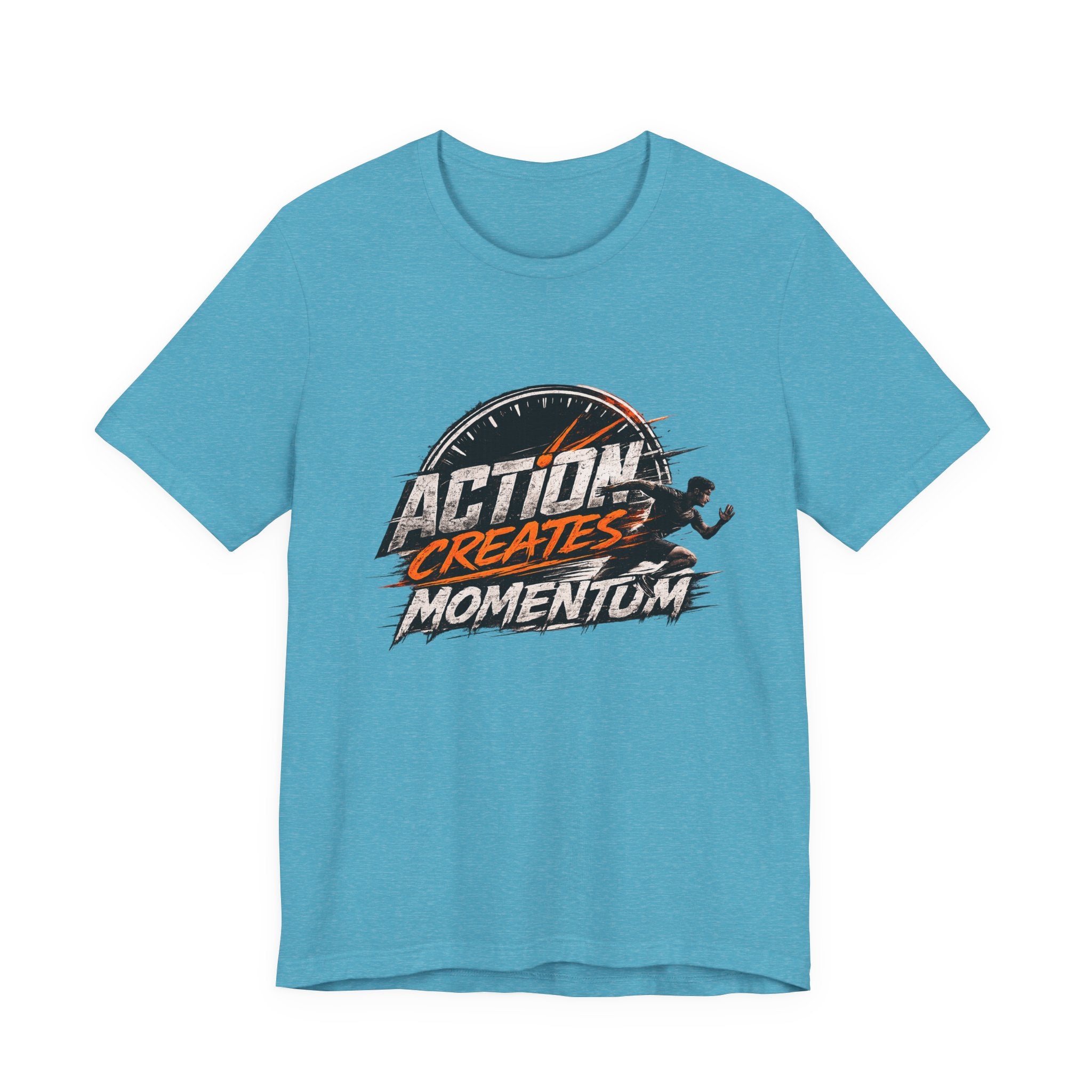 Action Creates Momemtum Unisex Jersey Short Sleeve Tee