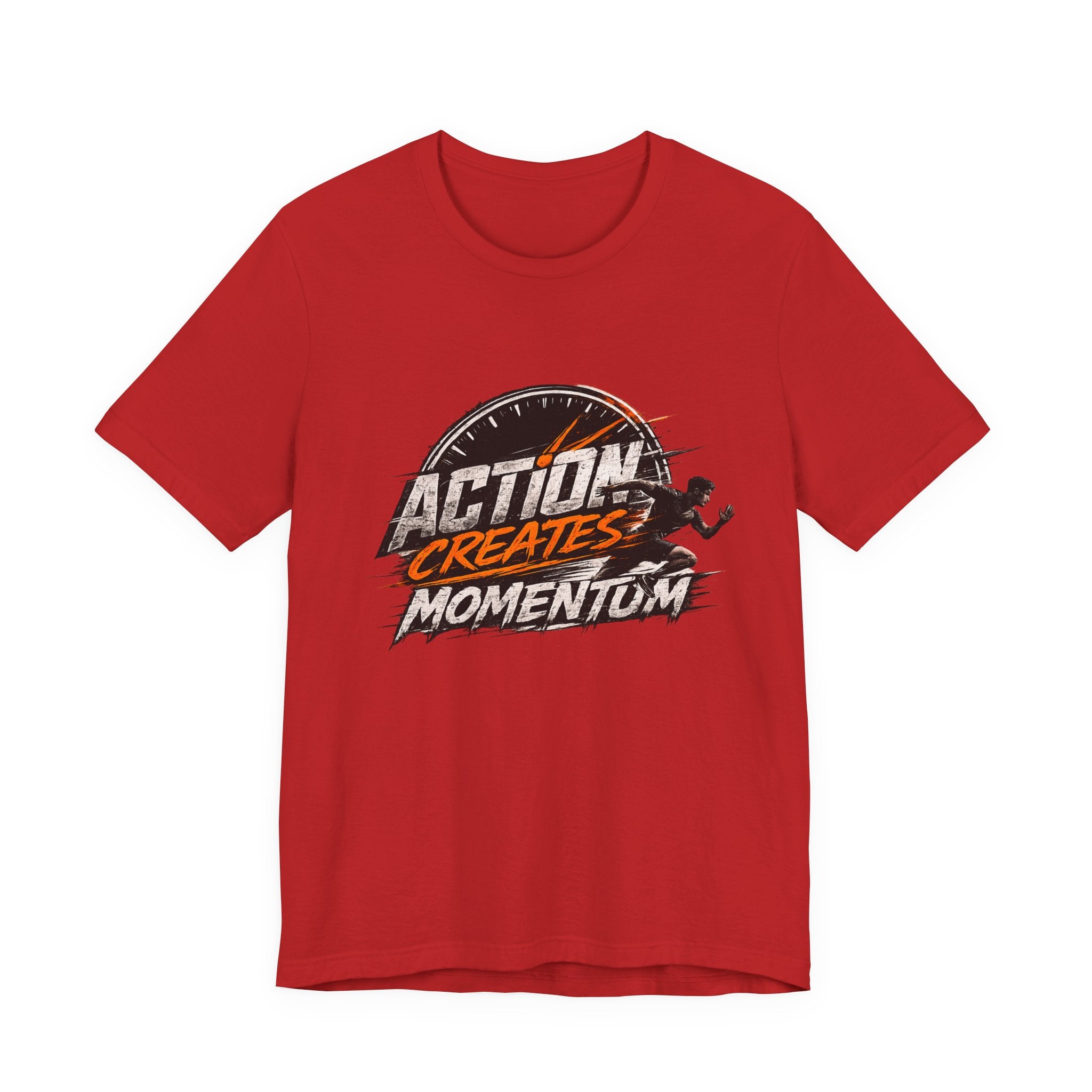 Action Creates Momemtum Unisex Jersey Short Sleeve Tee
