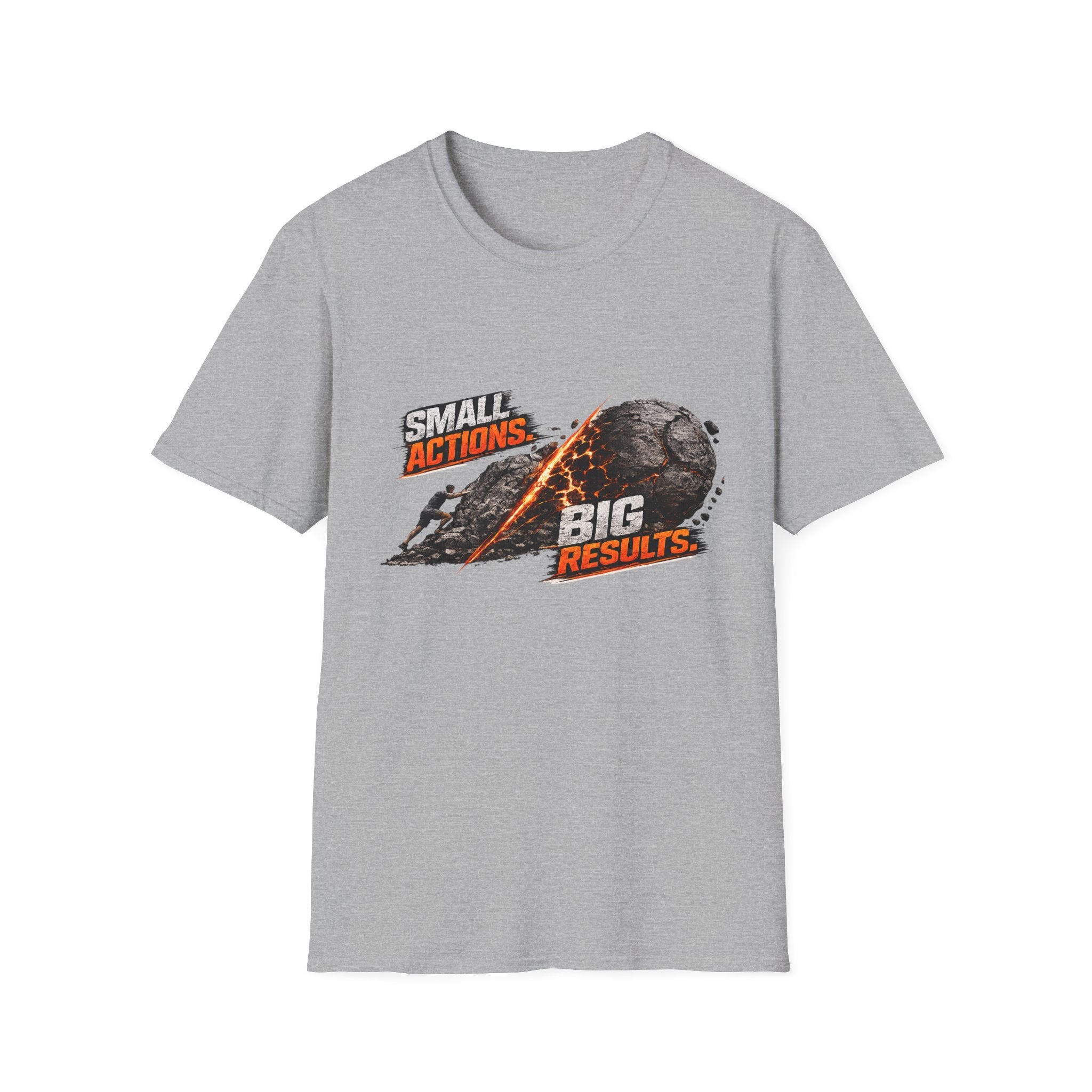 Small Actions Big Results Unisex Softstyle T-Shirt