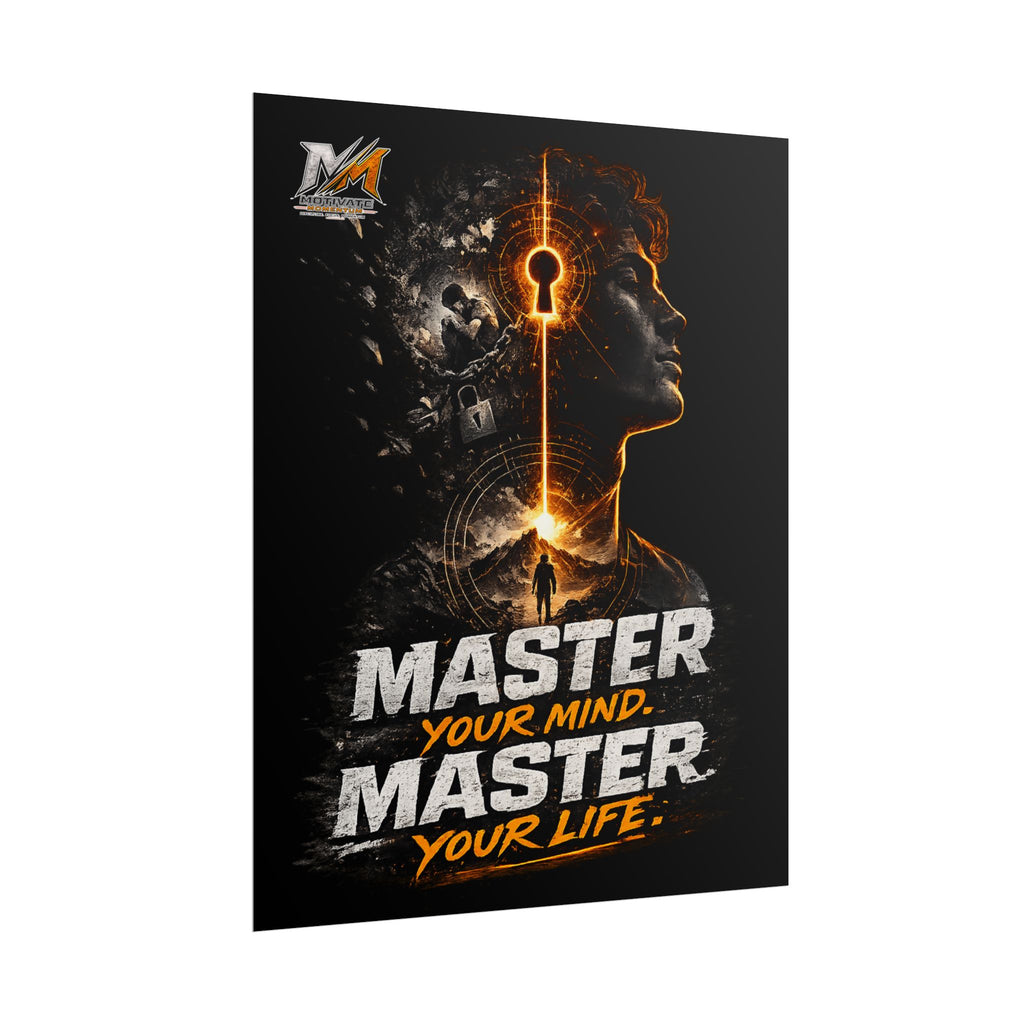 Master Your Mind Rolled Posters