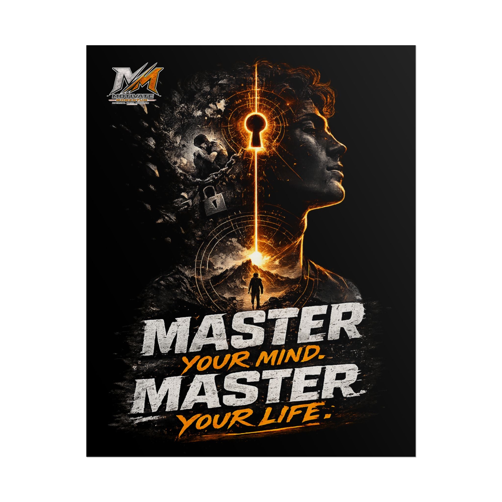 Master Your Mind Rolled Posters